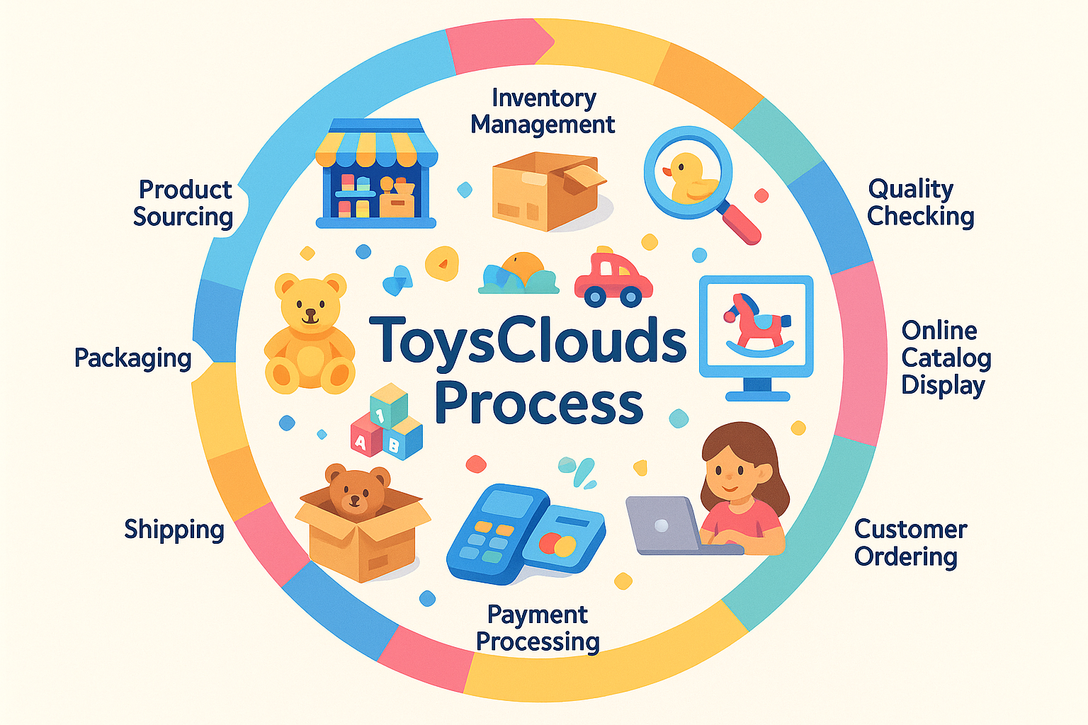 our process toy store in circle